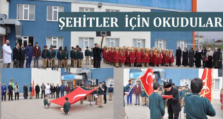 ŞEHİTLER İÇİN OKUDULAR