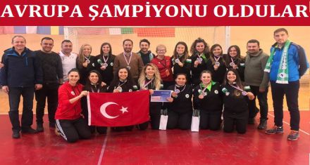 ONLAR AVRUPA ŞAMPİYONU 