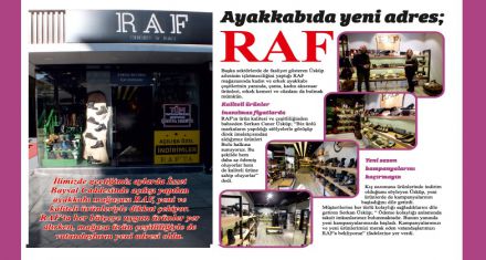 Ayakkabıda yeni adres; RAF