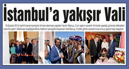 İstanbul'a yakışır Vali