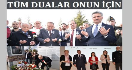 TÜM DUALAR ONUN İÇİN