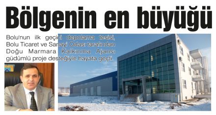 Bölgenin en büyüğü 