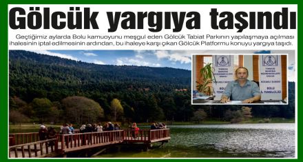 Gölcük yargıya taşındı 