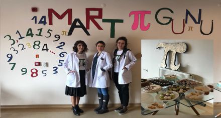 ÇAMKENT'TE Pİ BÖYLE KUTLANDI