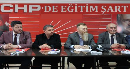 CHP'DE EĞİTİM ŞART!