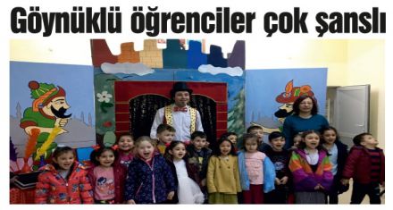 Göynüklü öğrenciler çok şanslı  