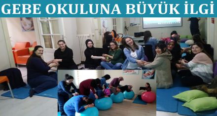 GEBE OKULU BÜYÜK İLGİ GÖRÜYOR 