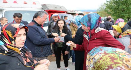 HAYVANLARINI TESLİM ALDILAR 