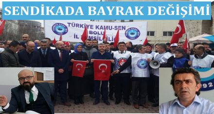 TÜRK Eğitim Sen'de bayrak değişimi