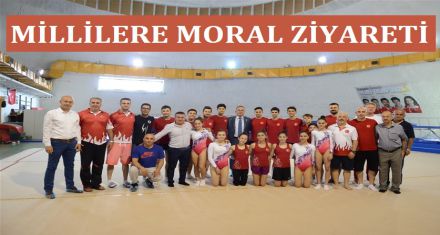 ERTEM'DEN MİLLİLERE MORAL ZİYARETİ
