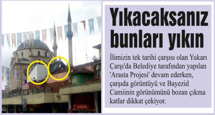Yıkacaksanız bunları yıkın