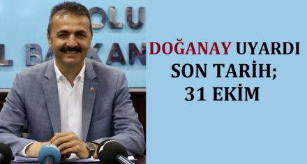 SON TARİH 31 EKİM 