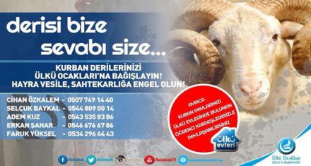DERİLER ÜLKÜ OCAKLARINA