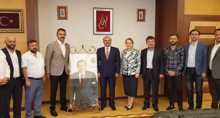 METİN'İ ZİYARET ETTİLER