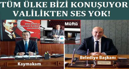 ÜLKE BOLU'YU KONUŞUYOR VALİLİKTEN SES YOK