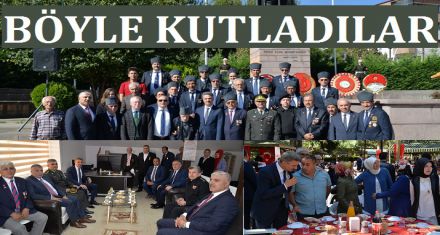 GAZİLER GÜNÜ BÖYLE KUTLANDI 
