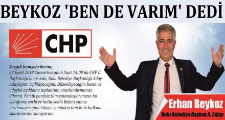 BEYKOZ BEN DE VARIM DEDİ