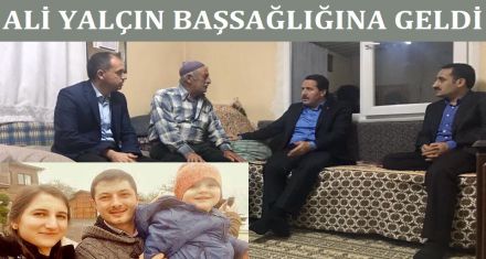 ALİ YALÇIN'DAN VEFA