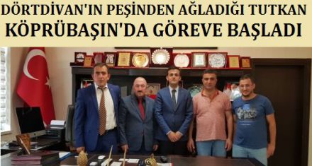 DÖRTDİVAN'IN PEŞİNDEN AĞLADIĞI KAYMAKAM GÖREVE BAŞLADI