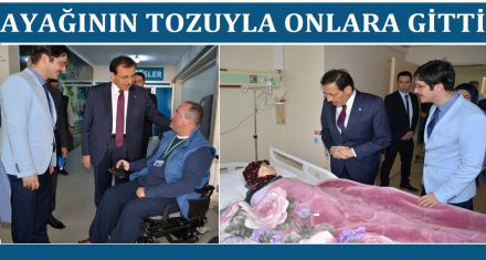 İLK ZİYARETİNİ ONLARA GERÇEKLEŞTİRDİ 
