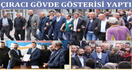 ÇIRACI YIĞILCA'DA GÖVDE GÖSTERİSİ YAPTI