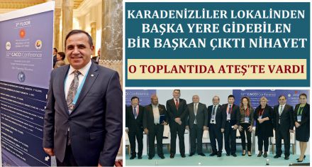 KARADENİZLİLER LOKALİNDEN BAŞKA YERE GİDEBİLEN BİR BAŞKAN ÇIKTI!