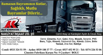 RAMAZAN BAYRAMINIZI KUTLAR...