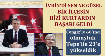 CENGİZ GİTTİ BAŞARI GELDİ 