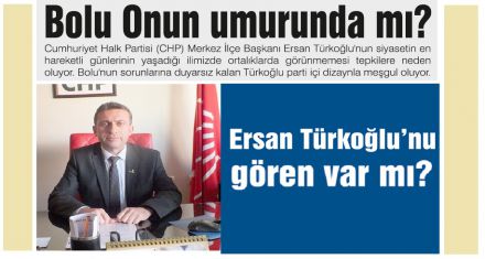 Bolu Onun umurunda mı?