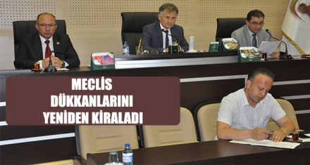 DÜKKANLAR KİRALANDI 