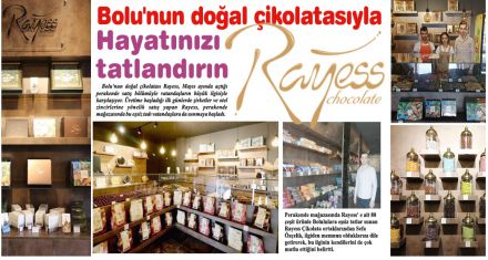 Bolu'nun doğal çikolatası