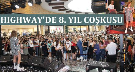 8. yılda böyle coştular 