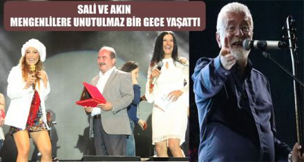 BİNLERCE KİŞİ MUHTEŞEM ŞARKILARLA DOYASIYA EĞLENDİ 