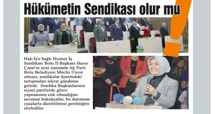 İşçilerin hakkını mı savunacak Partisinin mi?