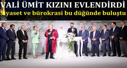 VALİ ÜMİT'İN MUTLU GÜNÜ 