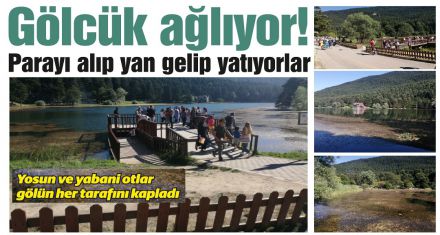 Gölcük yok olup gidiyor