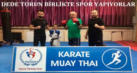 DEDE TORUN BİRLİKTE SPOR YAPIYORLAR