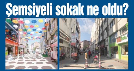 Şemsiyeler uçtu geriye teller kaldı