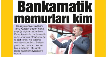Kim bu bankamatik memurları?
