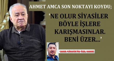 AHMET AMCA SON NOKTAYI KOYDU