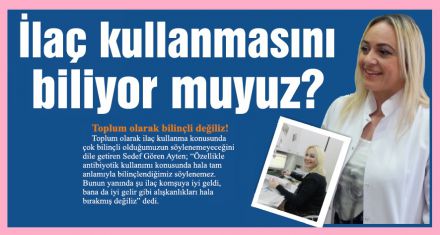 O bizim mahallemizin eczacısı 
