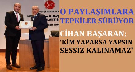 BAŞARAN; ‘KİM YAPARSA YAPSIN SESSİZ KALINAMAZ'