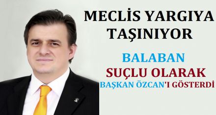 MECLİS YARGIYA TAŞINIYOR 