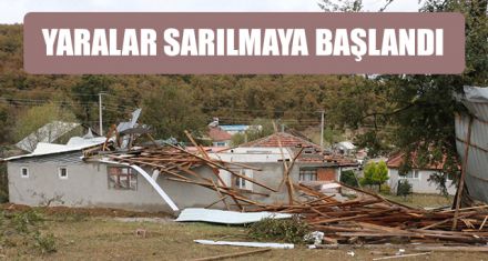 YARALAR SARILMAYA BAŞLANDI