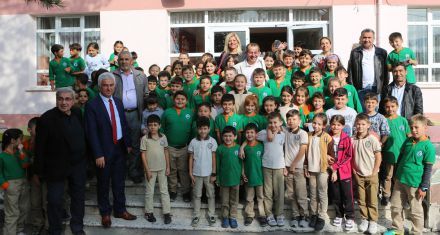 ÖĞRENCİLER KARŞILADI 