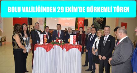 VALİLİKTEN 29 EKİM'DE GÖRKEMLİ TÖREN