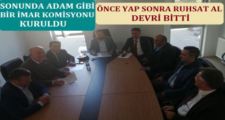 SONUNDA ADAM GİBİ BİR KOMİSYON KURULDU