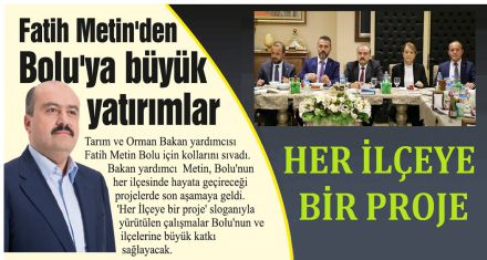 Her İlçeye bir proje