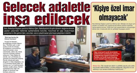 ‘Kişiye özel imar olmayacak'