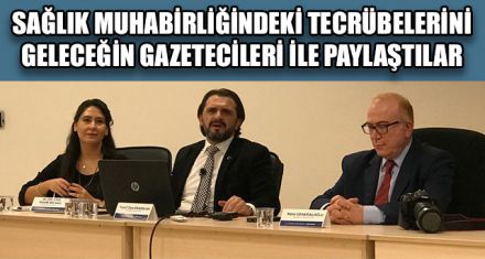 GELECEĞİN GAZETECİLERİNE ÖZEL KONFERANS 
